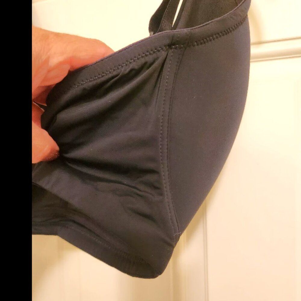 Cuddle Duds bra 3X Smooth Micro Lightly Lined Bra Black wirefree - Picture 5 of 5